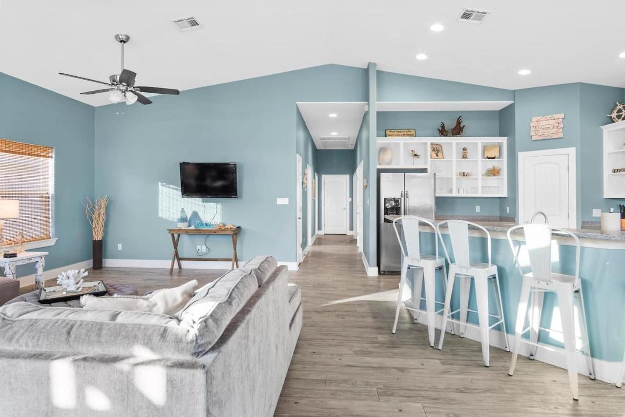 New 5 Bdrm W/Pool, Observation Deck Walk To Beach! พอร์ท อารานซัส ภายนอก รูปภาพ